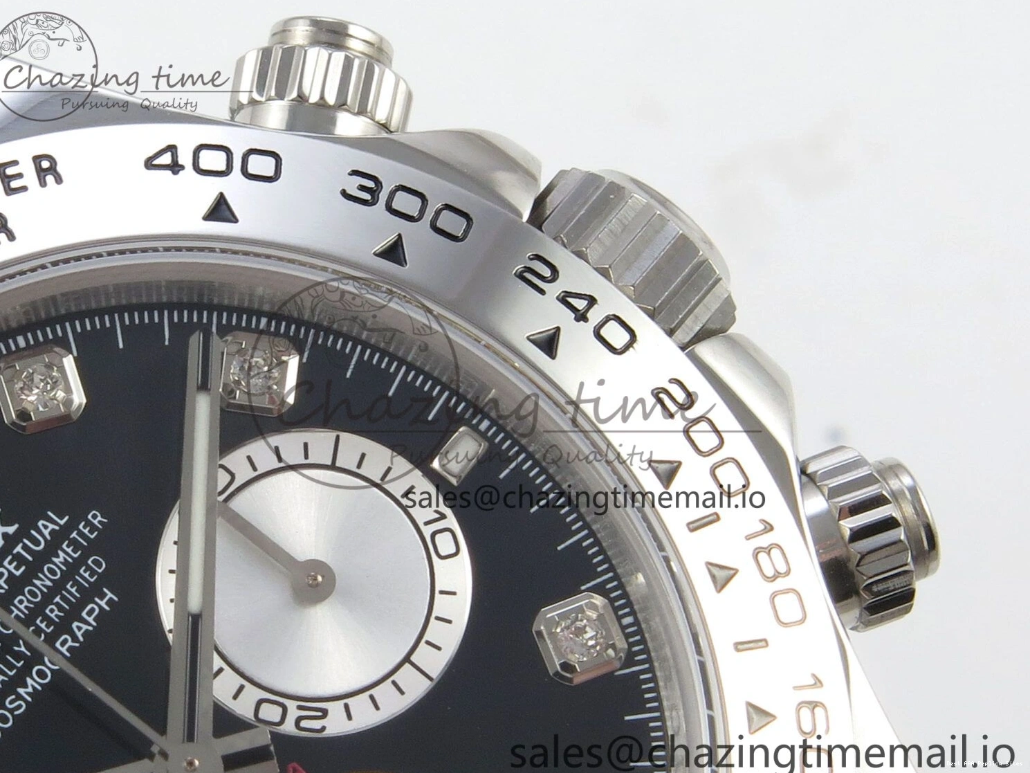 Good Copy Rolex Watches DD Tailored 1:1 SS Clone Daytona SS Clean on 126509 Best Black Edition Bracelet Dial 255 Super 1218